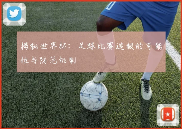 揭秘世界杯：足球比赛造假的可能性与防范机制