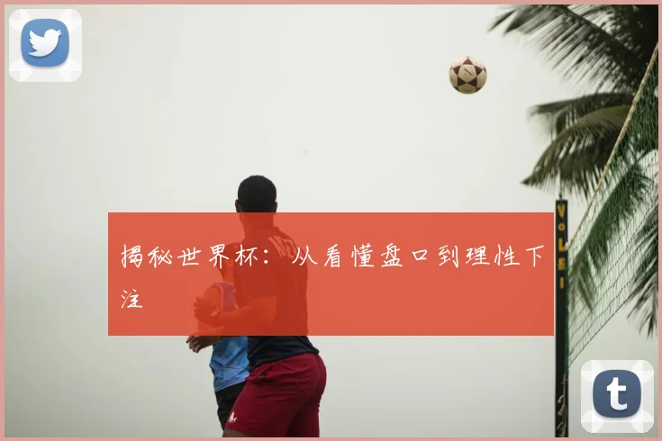 揭秘世界杯：从看懂盘口到理性下注